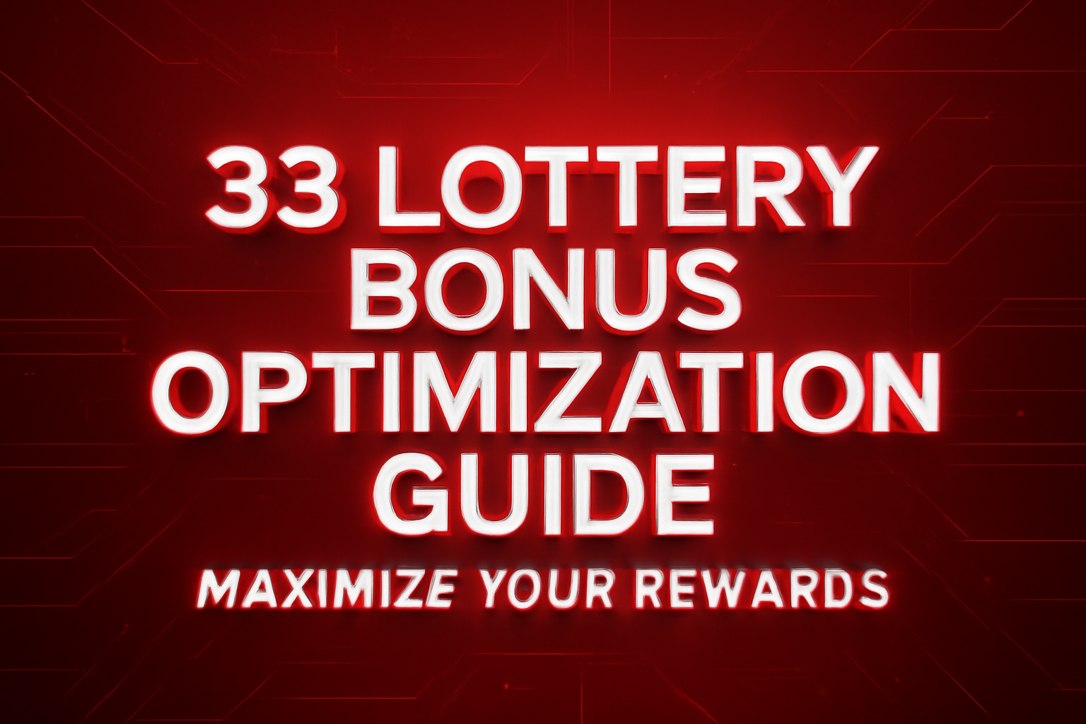 Informational scene depicting 33 Lottery User Safety Tips.