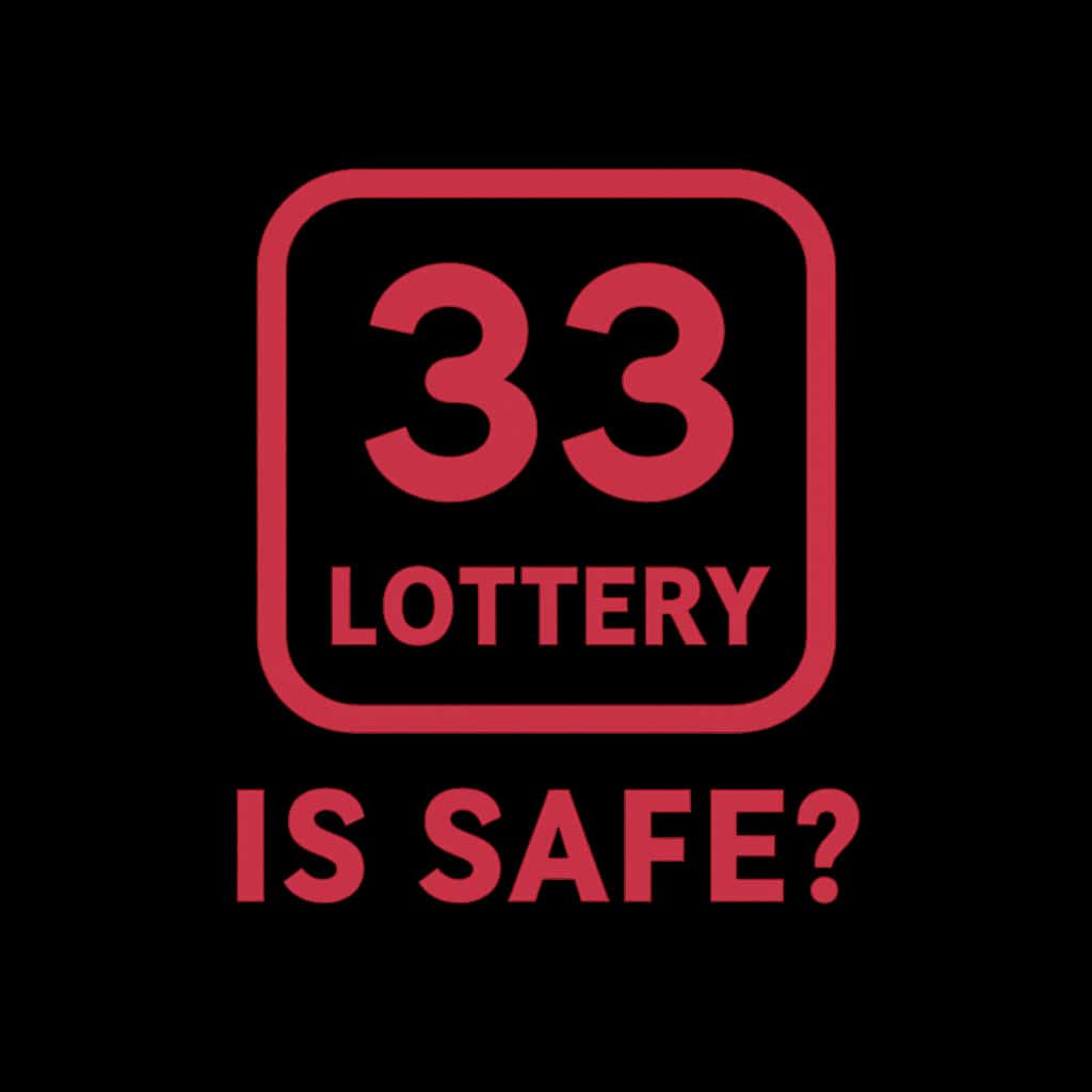An icon representing the safety of 33 Lottery.